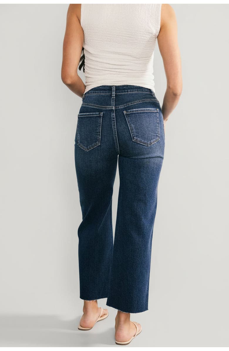 Baltic Børn Kirby High Rise Wide Leg Jeans, Alternate, color, Dark Wash