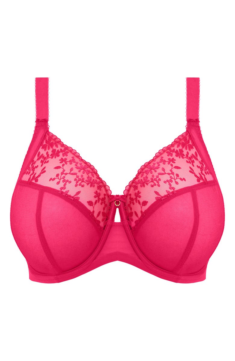Elomi Zarla Full Figure Underwire Bra, Alternate, color, Love Potion