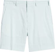 Theory Stretch Linen Blend Shorts