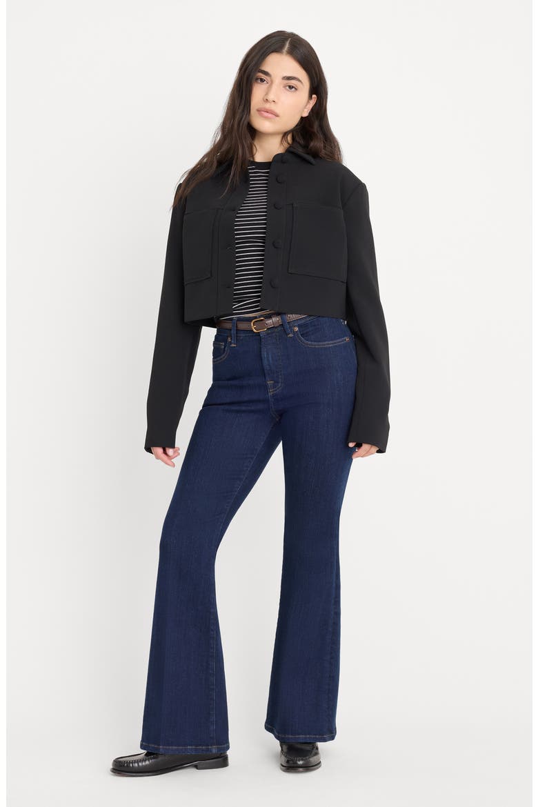 Good Legs Flare Jeans, Alternate, color, INDIGO1153