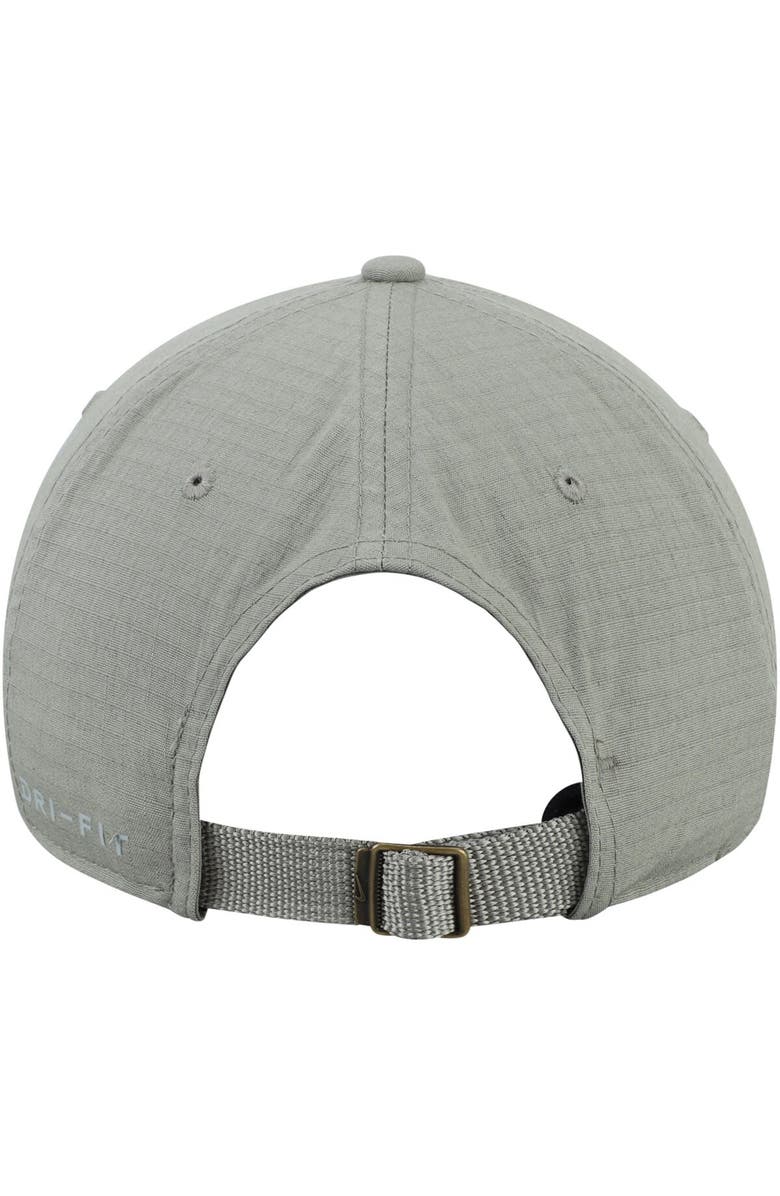 Nike Men's Nike Green Duke Blue Devils Tactical Heritage 86 Team Performance Adjustable Hat, Alternate, color, 