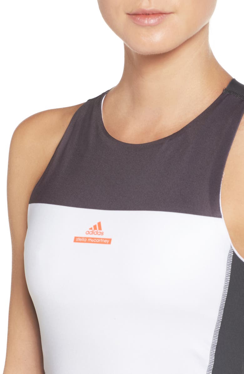adidas by Stella McCartney Barricade Tennis Dress & Shorts Set, Alternate, color, 