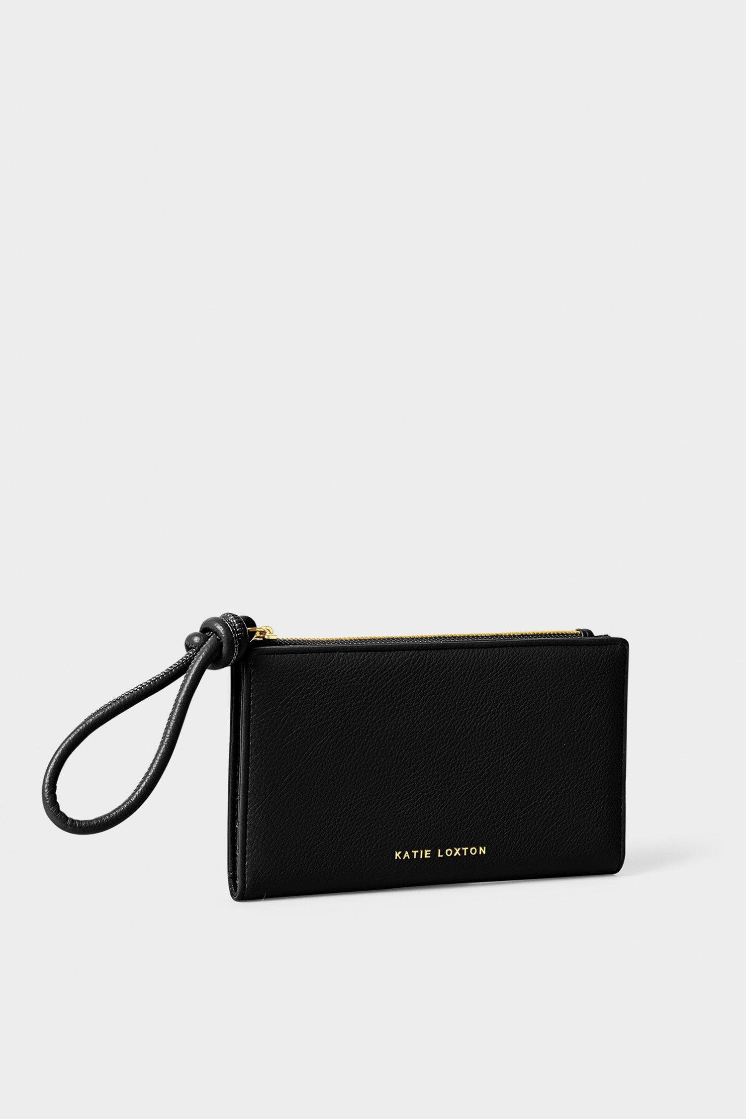 Katie Loxton Asha Fold-Out Wristlet, Alternate, color, Black