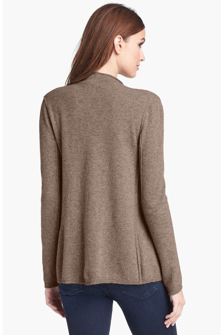 'Crush' Cashmere Sweater, Alternate, color, LIGHT HEATHER SMOKY TOPAZ