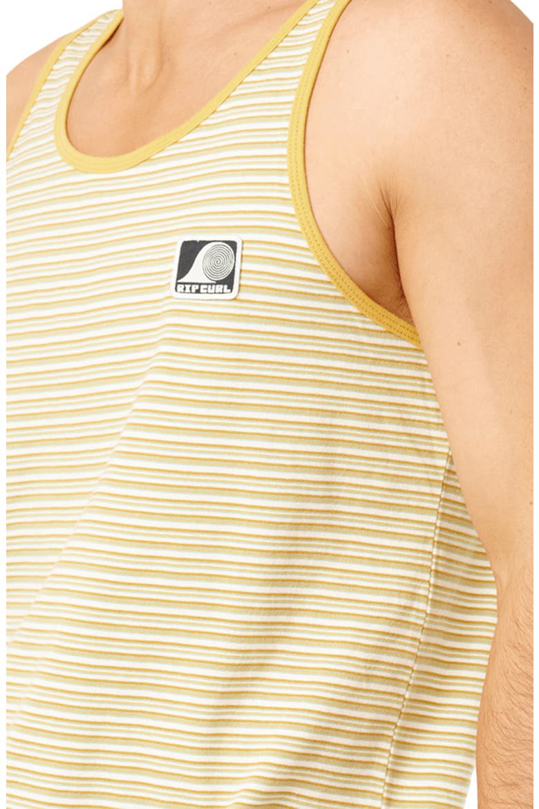 Stripe Cotton Tank, Alternate, color, BONE