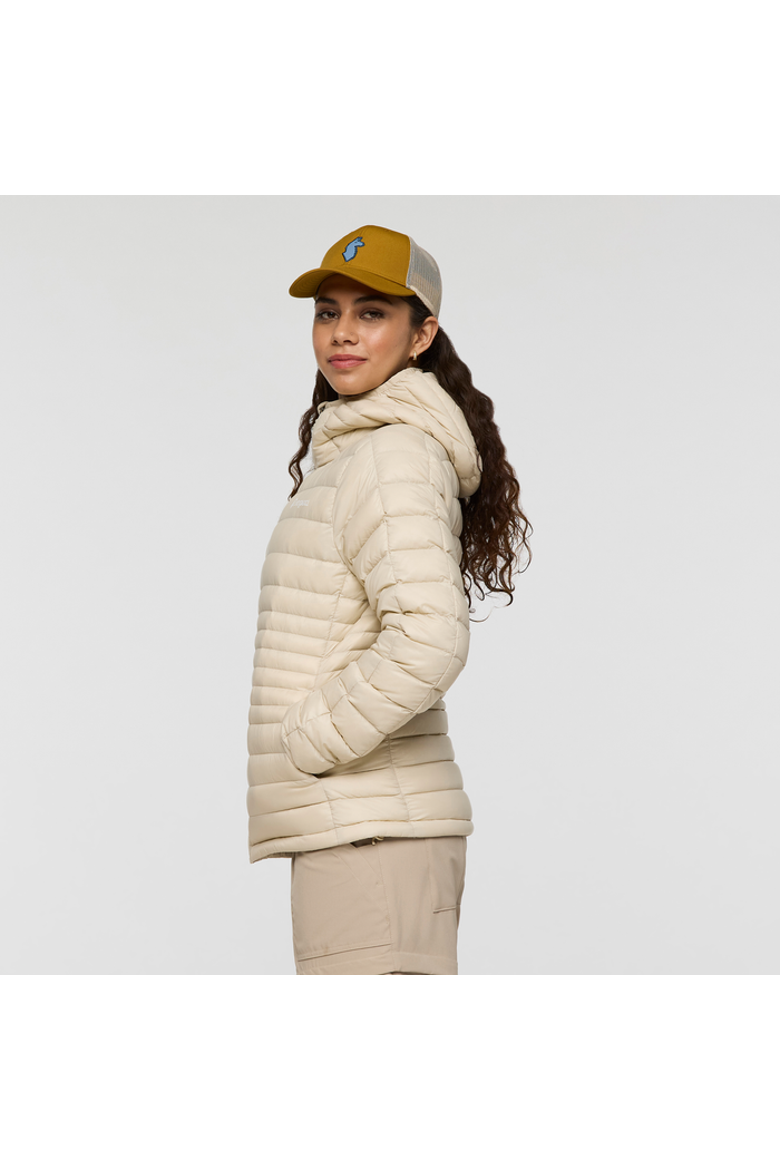 Fuego Down Hooded Jacket - Women's, Alternate, color, Cotopaxi Cream