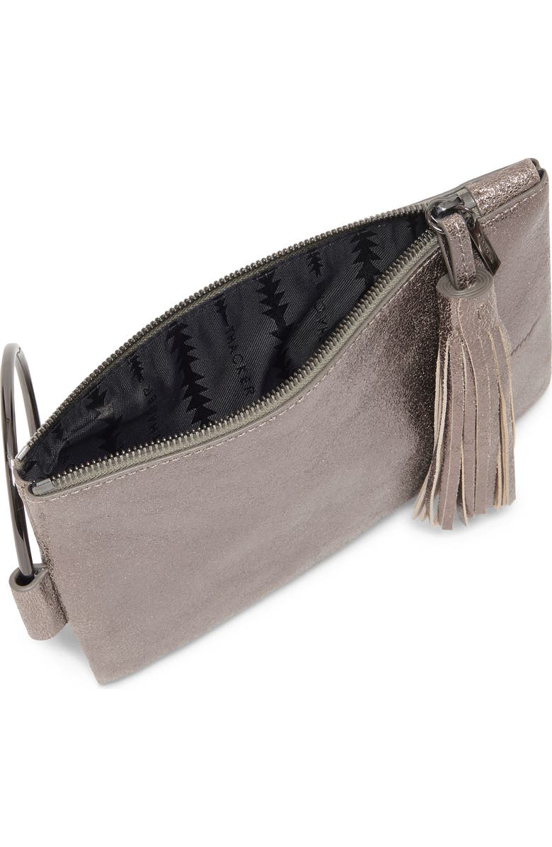 Thacker Nolita Ring Handle Leather Clutch, Alternate, color,