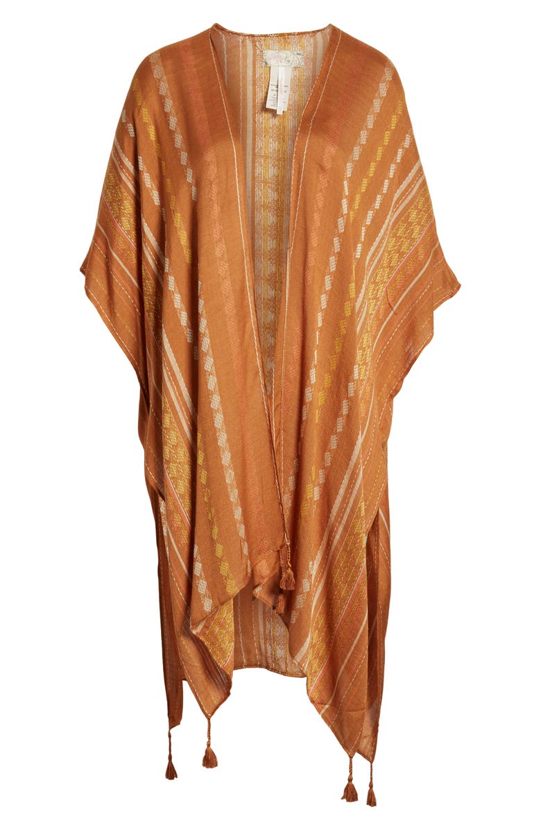 Free People Vida Stripe Duster, Alternate, color,