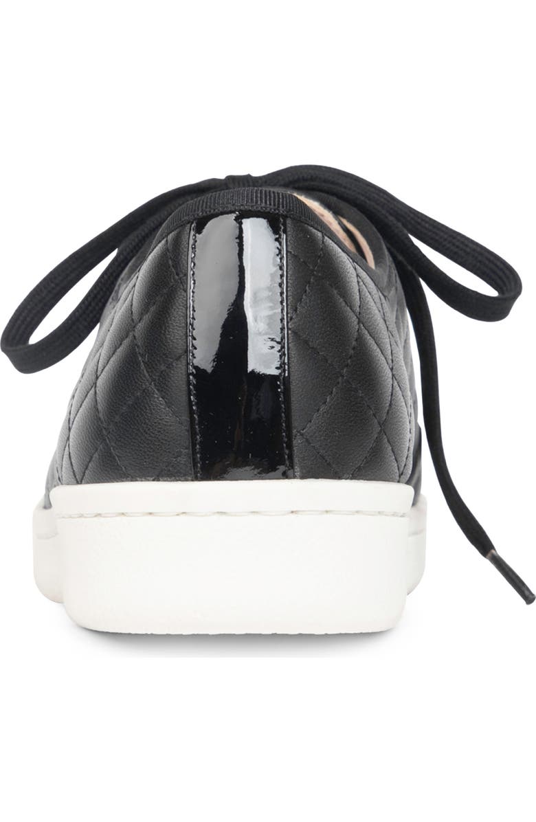 PAUL MAYER Samba Cap Toe Sneaker, Alternate, color, Black/ Black Patent