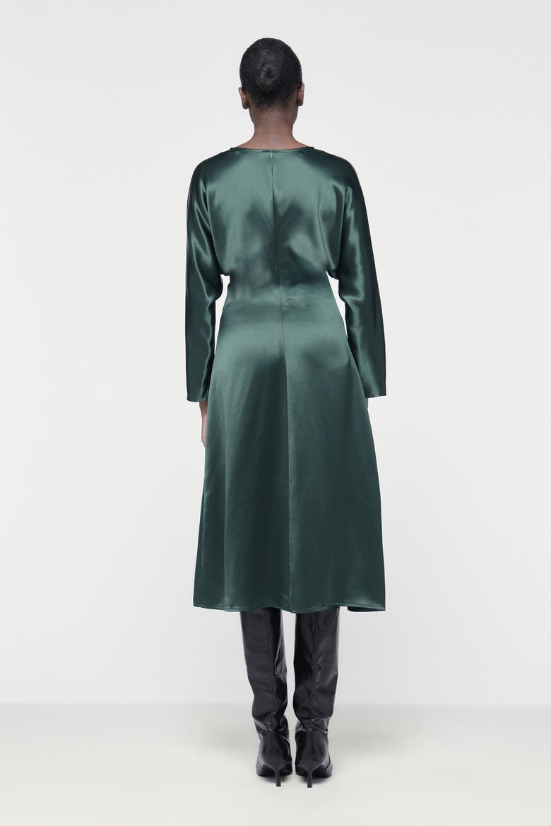 Batwing Maxi Dress, Alternate, color, Green