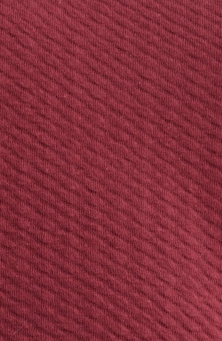 Swannies Mitch Textured Knit Crewneck Top, Alternate, color, Maroon