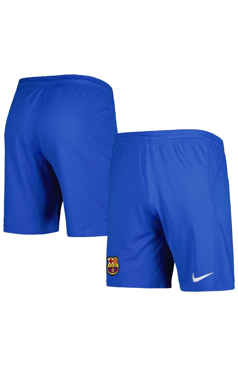 Nike Men's Nike Royal Barcelona 2023/24 Away Stadium Performance Shorts, Alternate, color, Royal