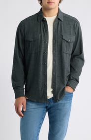 Tommy Bahama Fireside Coast Flannel Button-Up Shirt
