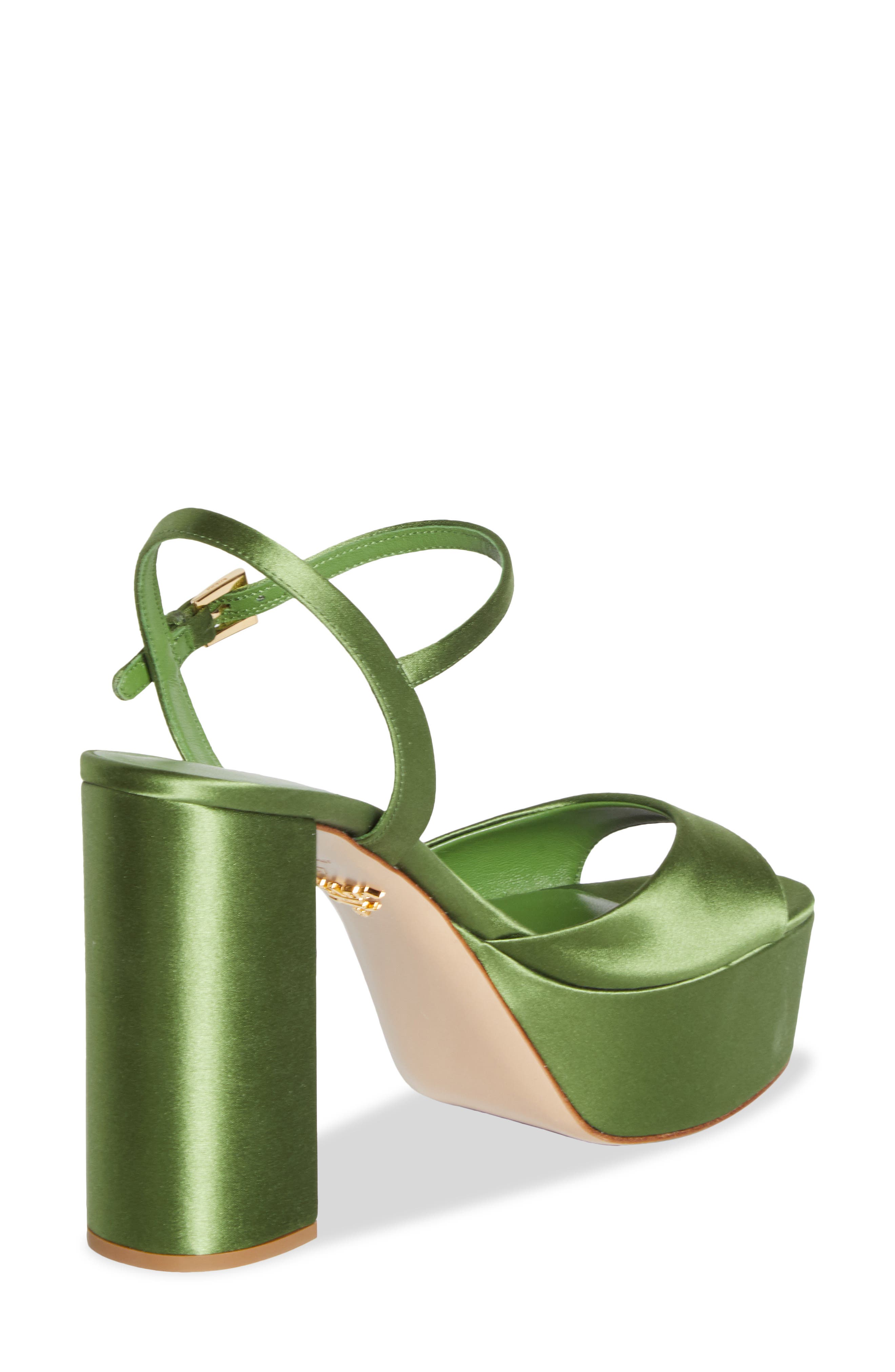 Prada Satin Platform Sandal (Women) | Nordstrom