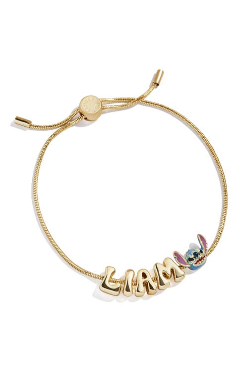 Personalized Disney® Bubble Charm Slider Bracelet