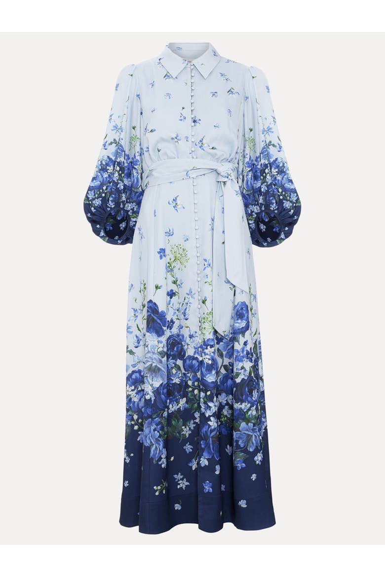 Noella Shirt Dress, Alternate, color, Pale Blue