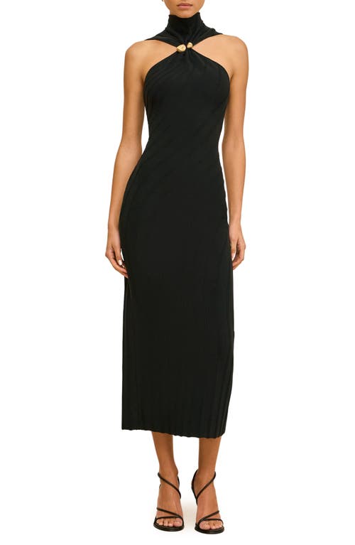 Cult Gaia Jessica Sleeveless Midi Dress In Black