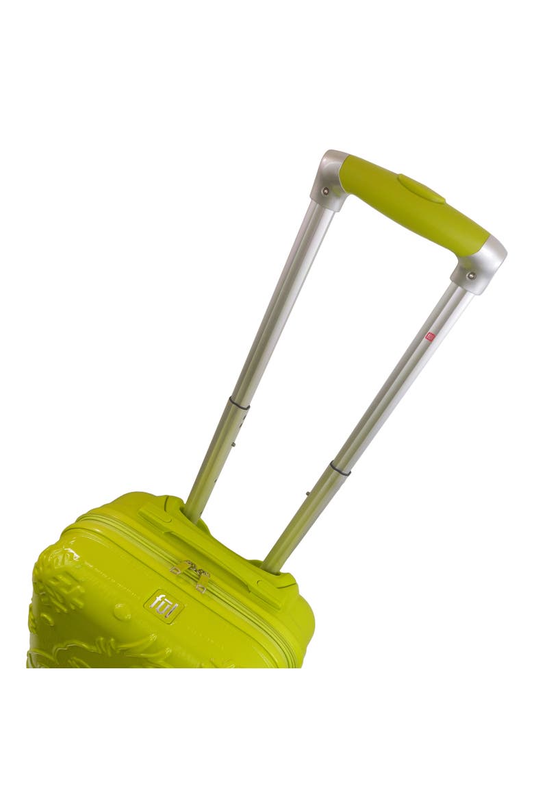 Dr. Seuss Grinch 22" Caryon Suitecase spinner, Alternate, color, GREEN