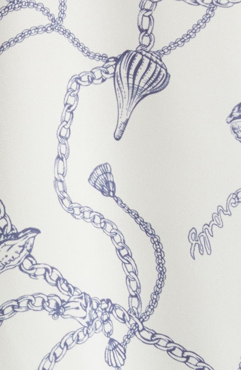 Rails Ledger Nautical Print Button-Up Shirt, Alternate, color, Nautical Chain