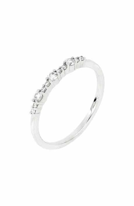 Bony Levy Liora Graduated Diamond Ring (Nordstrom Exclusive)