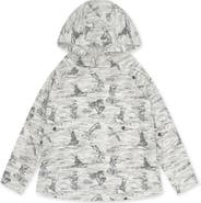 Feather 4 Arrow Kids' Reel Deal Tech Tropical Print Performance Hoodie