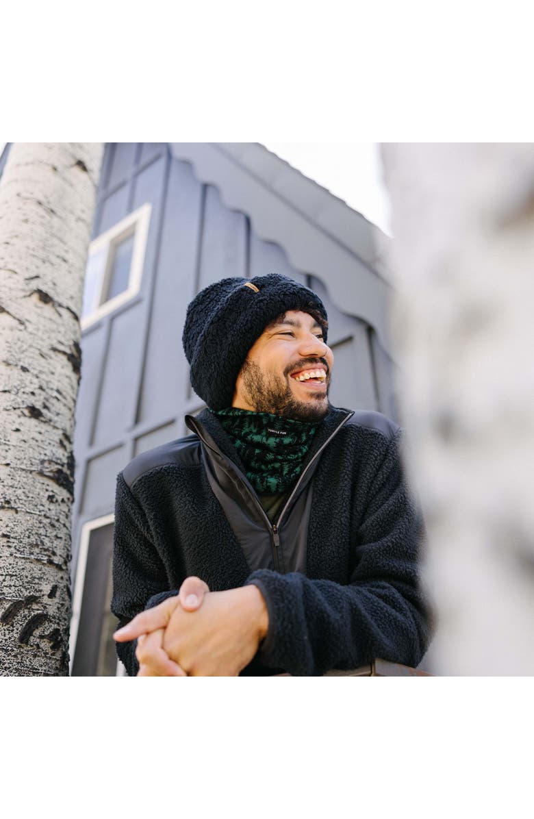 Turtle Fur Apres Fleece Tort Hat, Alternate, color, Black