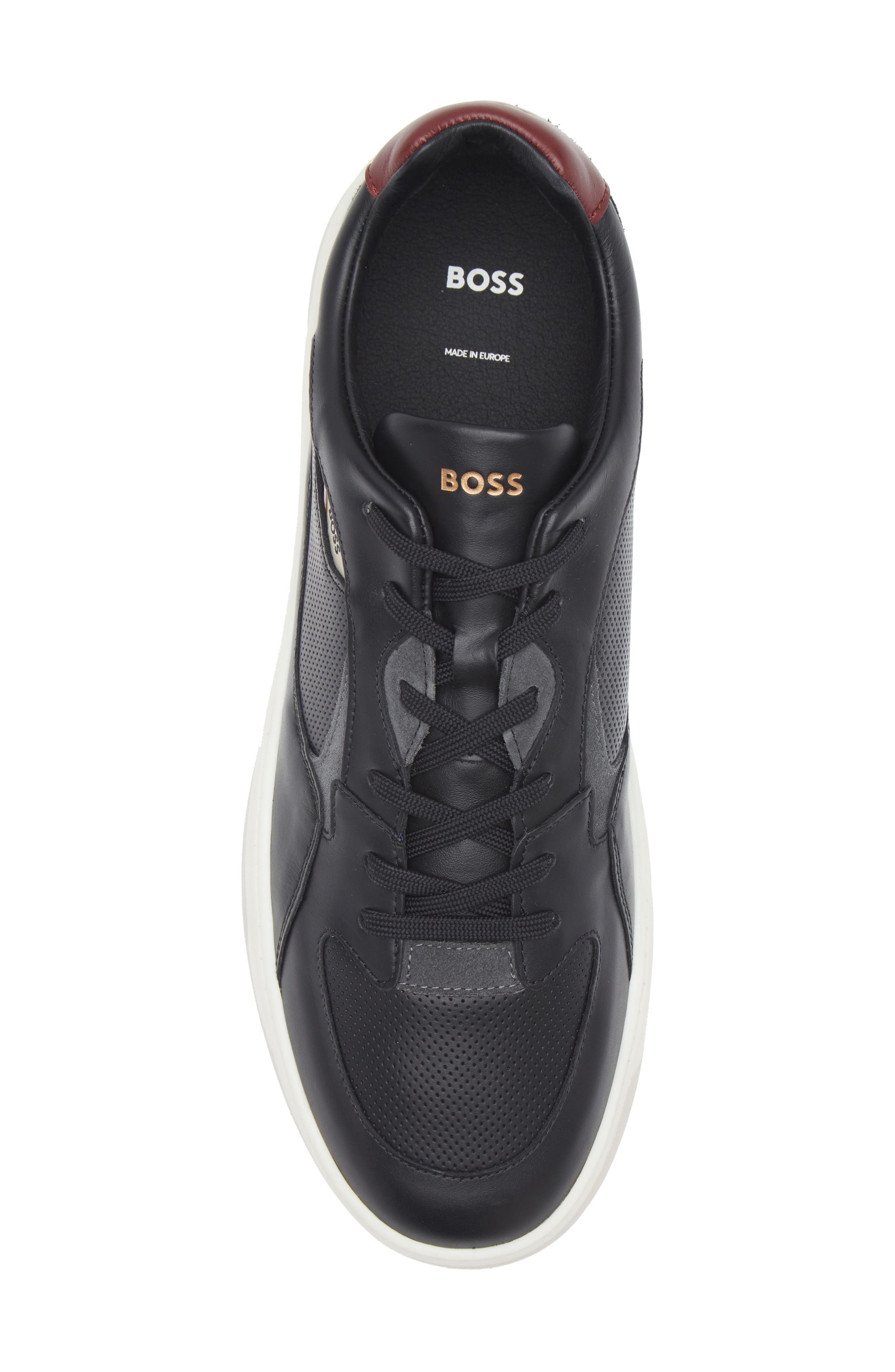 BOSS Baltimore Sneaker, Alternate, color, Black