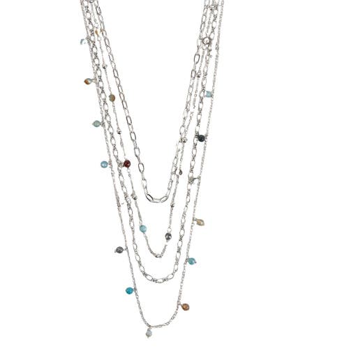 Ten Thousand Villages Nanda Layered Beaded Necklace in Multi Color at Nordstrom