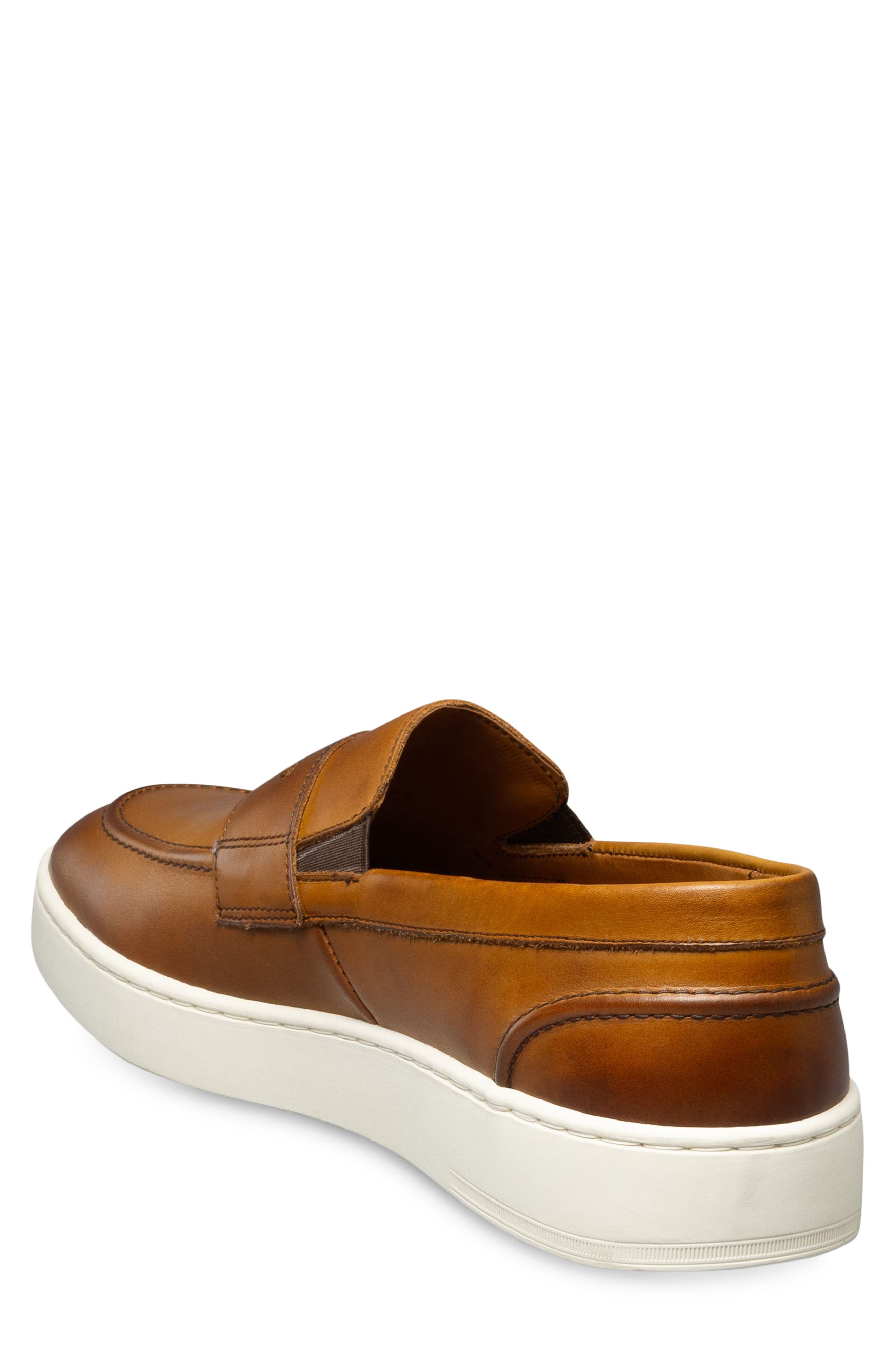 Allen Edmonds Randolph 2.0 Slip-On Sneaker, Alternate, color, Walnut