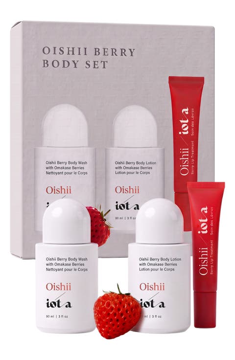 Oishii Berry Body Set $64 Value