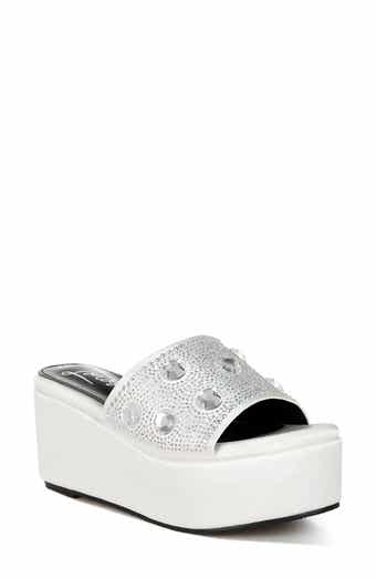 Meta Charts Wedge Sandal