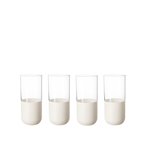 Manufacture Rock Blanc Highball Tumbler Set of 4