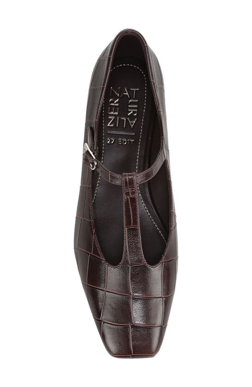 27 Edit Naturalizer Bella T-strap Flat In Brown