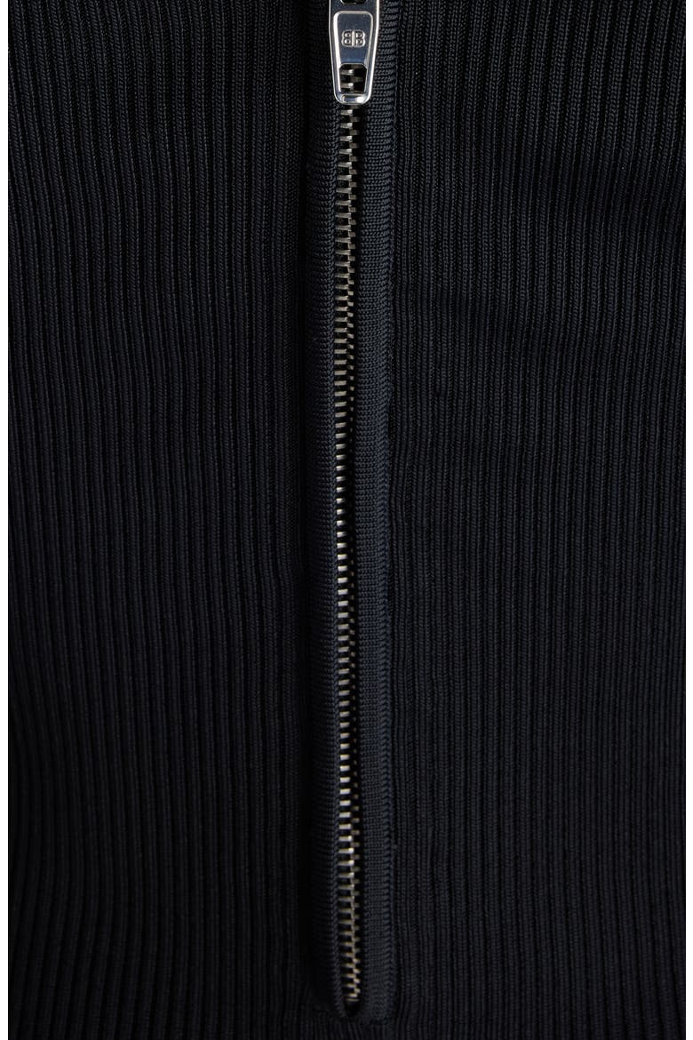 Long Sleeve Rib Maxi Sweater Dress, Alternate, color, 1000 BLACK