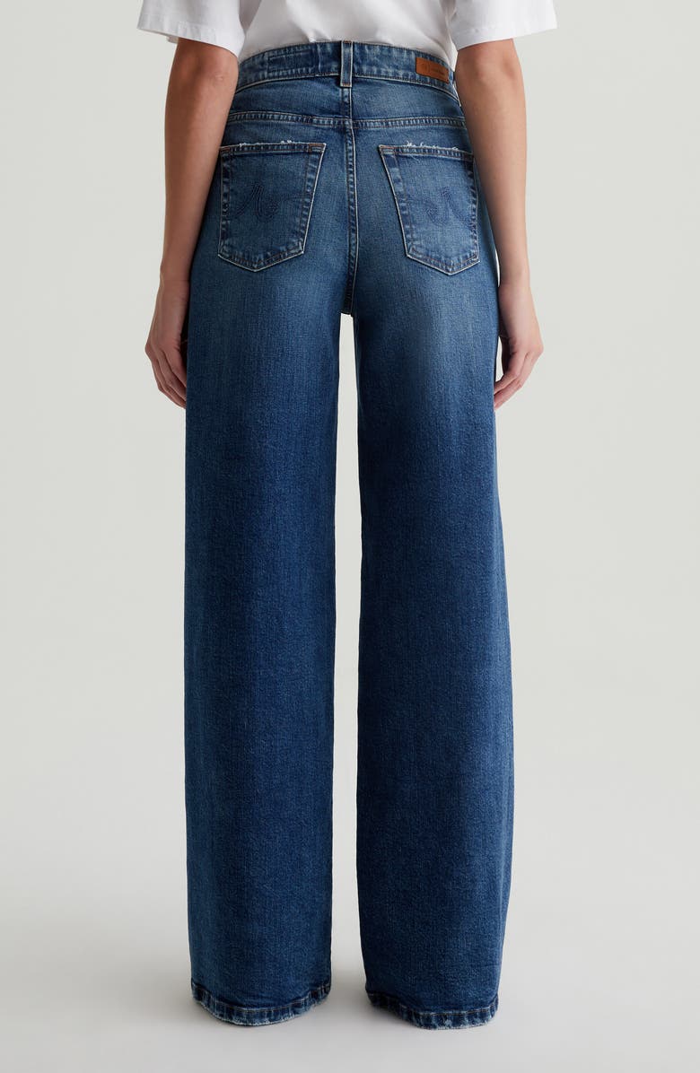 AG Deven High Waist Ultra Wide Leg Jeans, Alternate, color, 