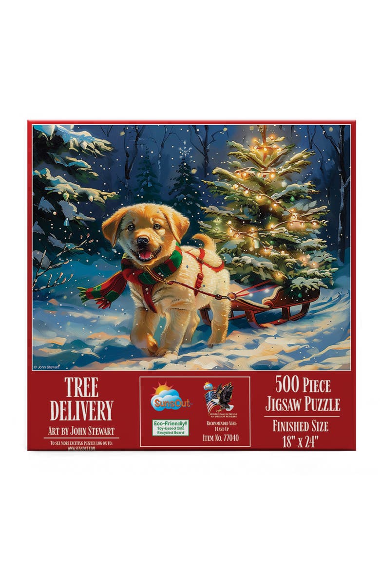 Tree Delivery 500 piece Jigsaw Puzzle for Adults, Alternate, color, Multicolor