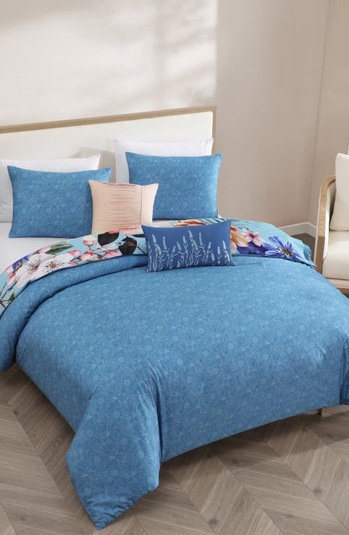 Bebejan Turquoise Reverie 5-piece Comforter Set In Blue