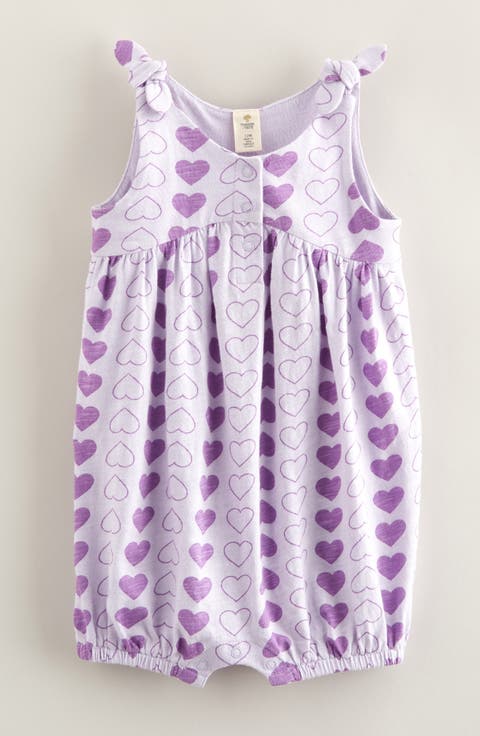 Shoulder Bow Cotton Romper (Baby)