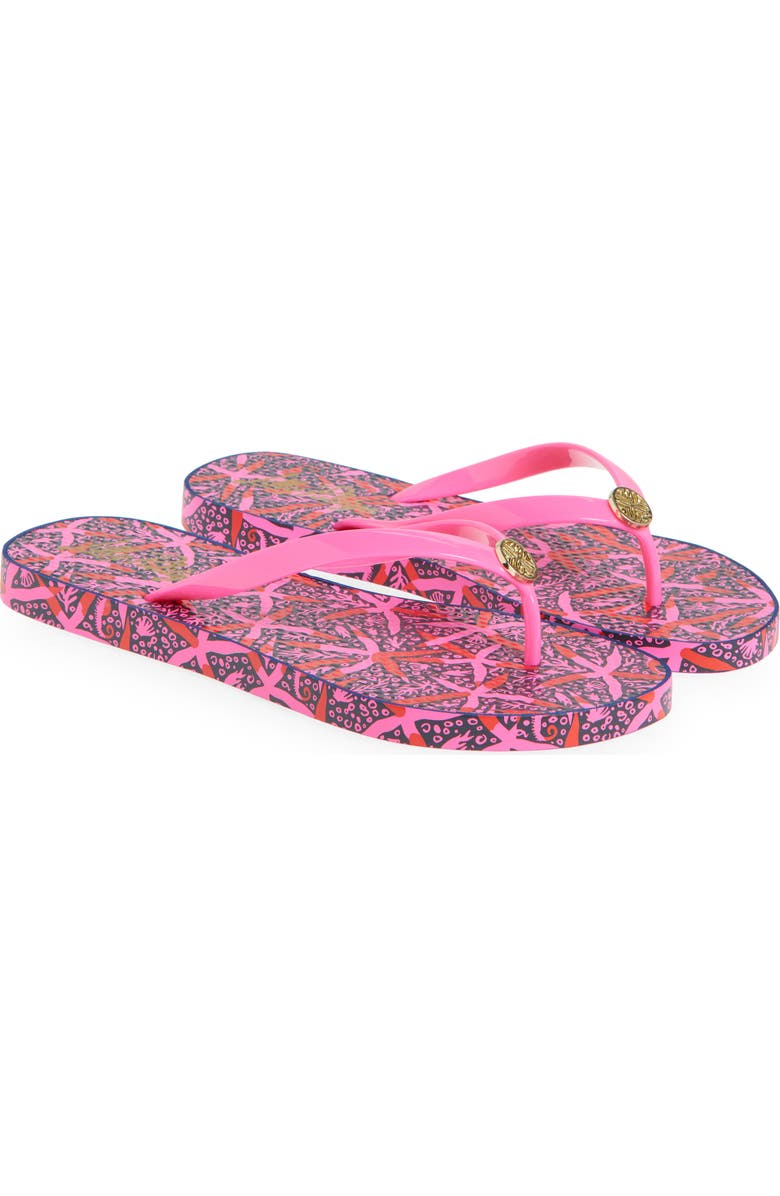 Lilly Pulitzer<sup>®</sup> Pool Flip Flop, Main, color,