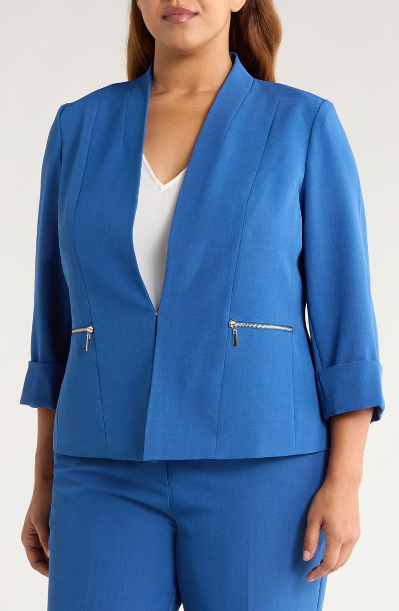 KASPER Zip Pocket Jacket, Alternate, color,