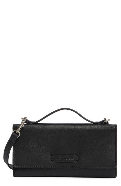 Kaur Leather Wallet Crossbody Bag