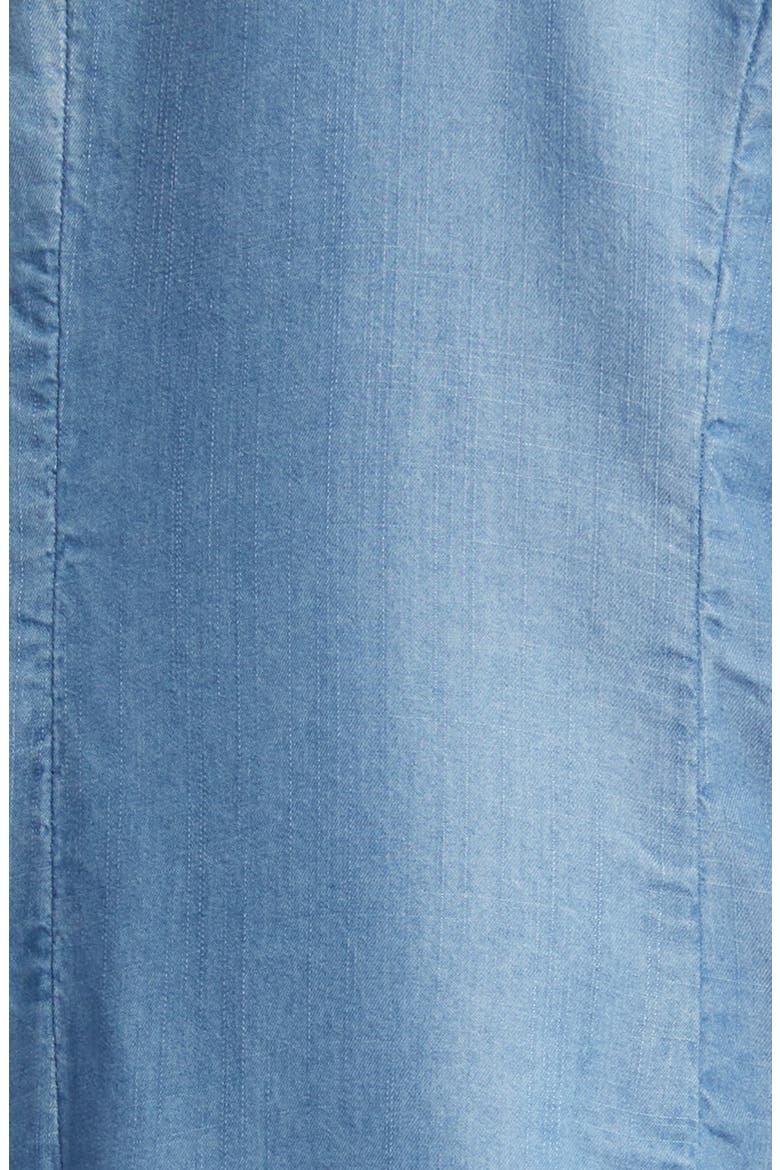 Chambray Blazer, Alternate, color, MEDIUM LIGHT WASH