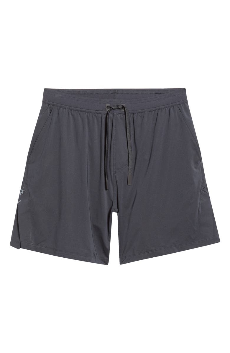 Rhone Endure 6-Inch Lined Training Shorts, Main, color, Pure Black