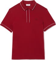 Lacoste Regular Fit Tipped Piqué Polo