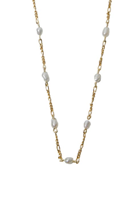 Freshwater Pearl Station Necklace
