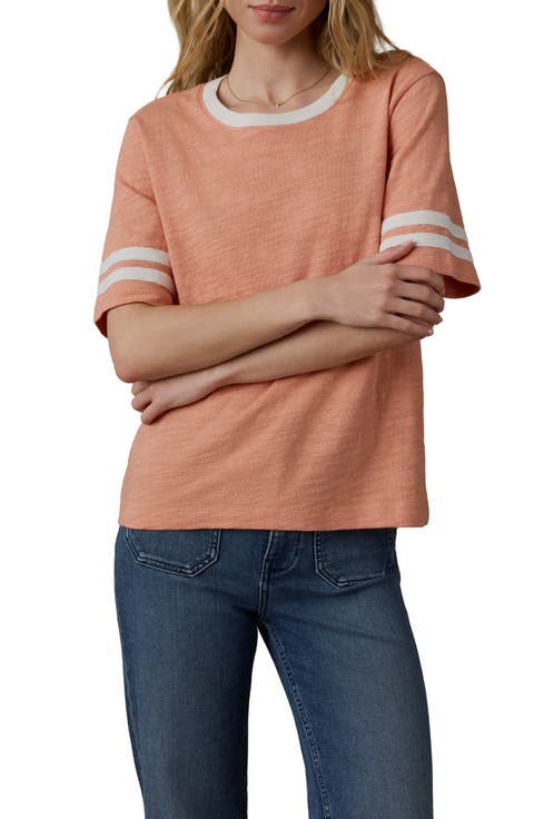 Sunwashed Varsity Organic Cotton Slub T-Shirt