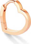 REPOSSI Antifer Single Heart Hoop Earring