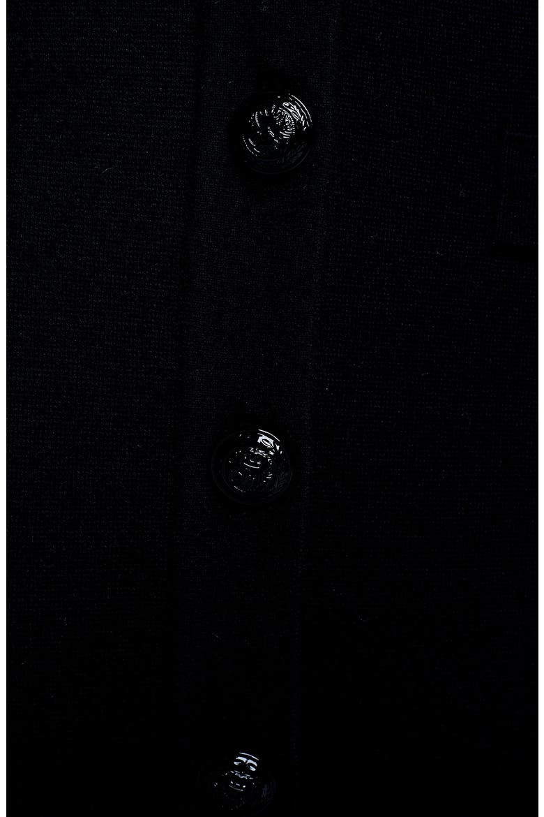 Breanna V-Neck Long Sleeve Minidress, Alternate, color, BLACK/ BLACK