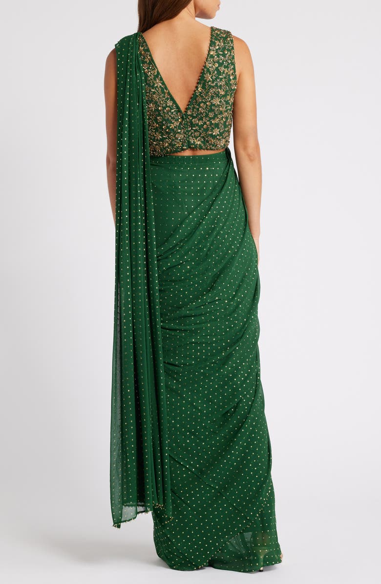 Sani Arian Drape Saree, Alternate, color, 