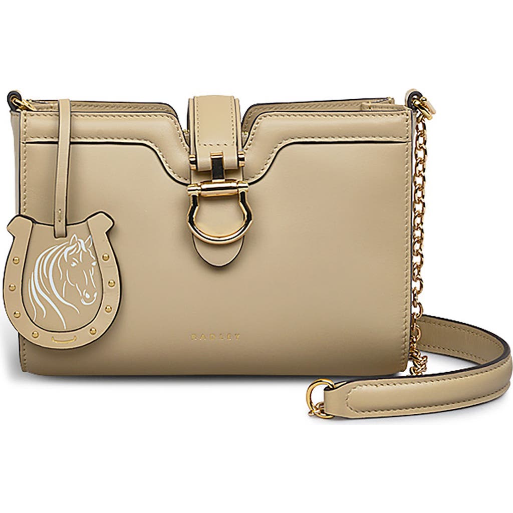 Radley X Kentucky Derby Leather Crossbody Bag In Brown